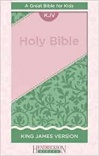 KJV Kids Bible - Flexisoft Pink / Green
